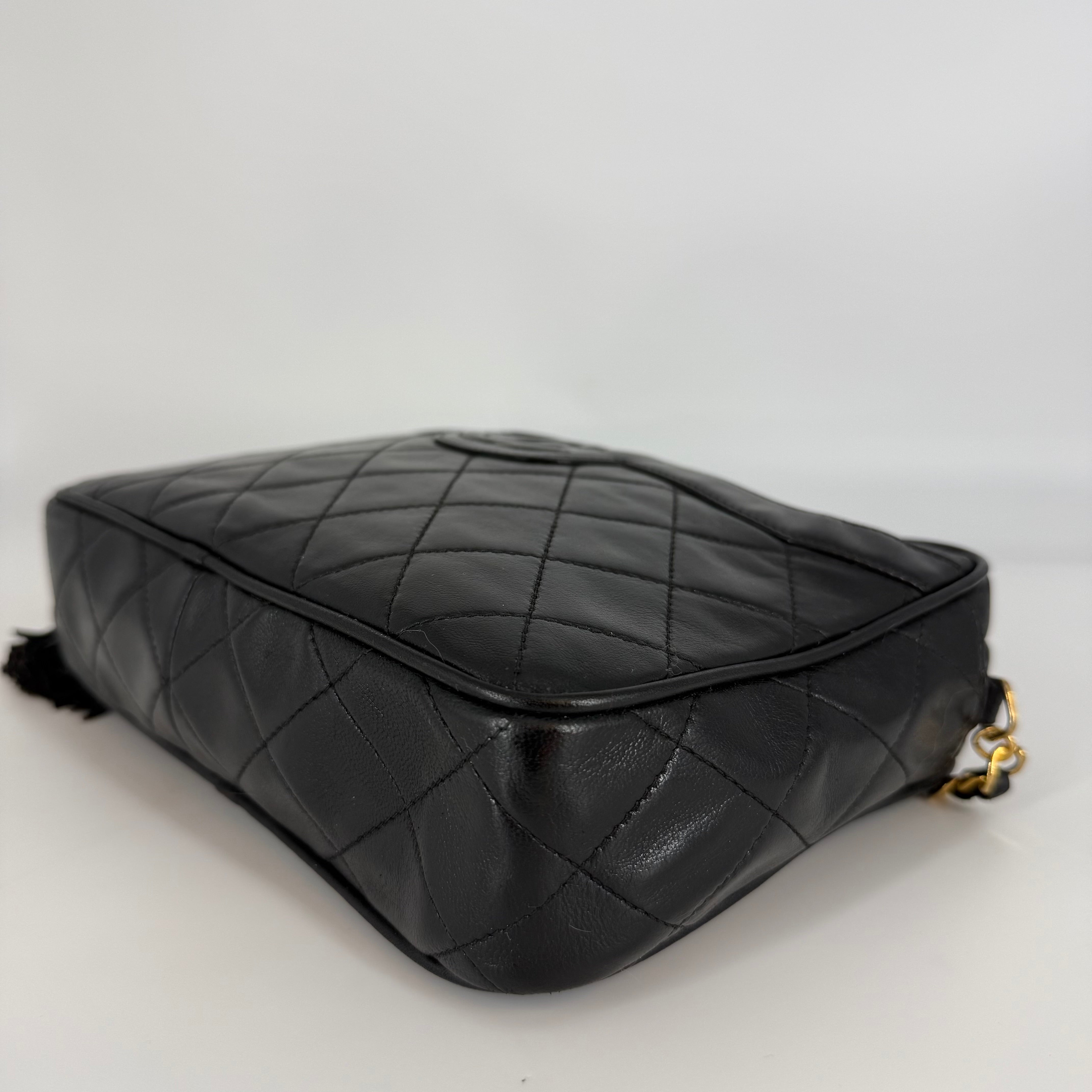 Vintage Camera Bag – 24K Gold