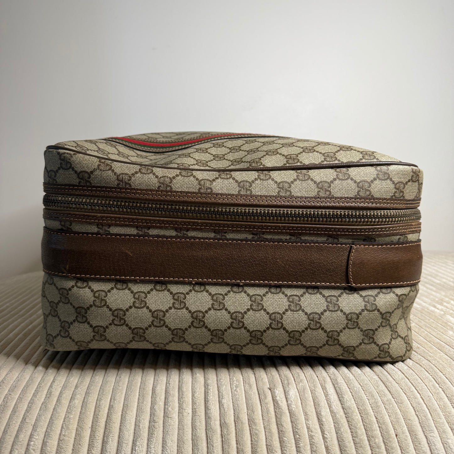 Gucci Web Supreme Suitcase