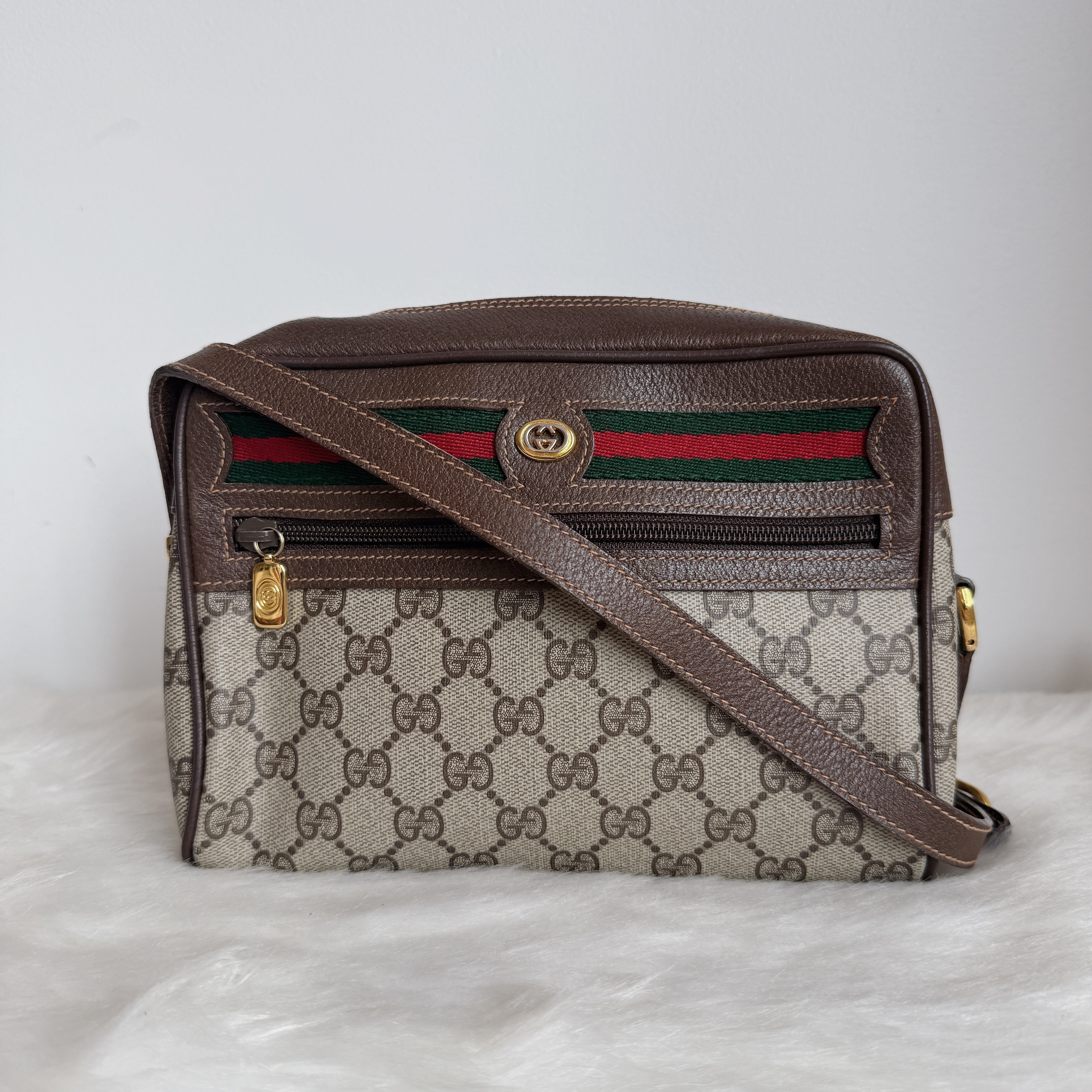 Vintage GG Canvas Crossbody