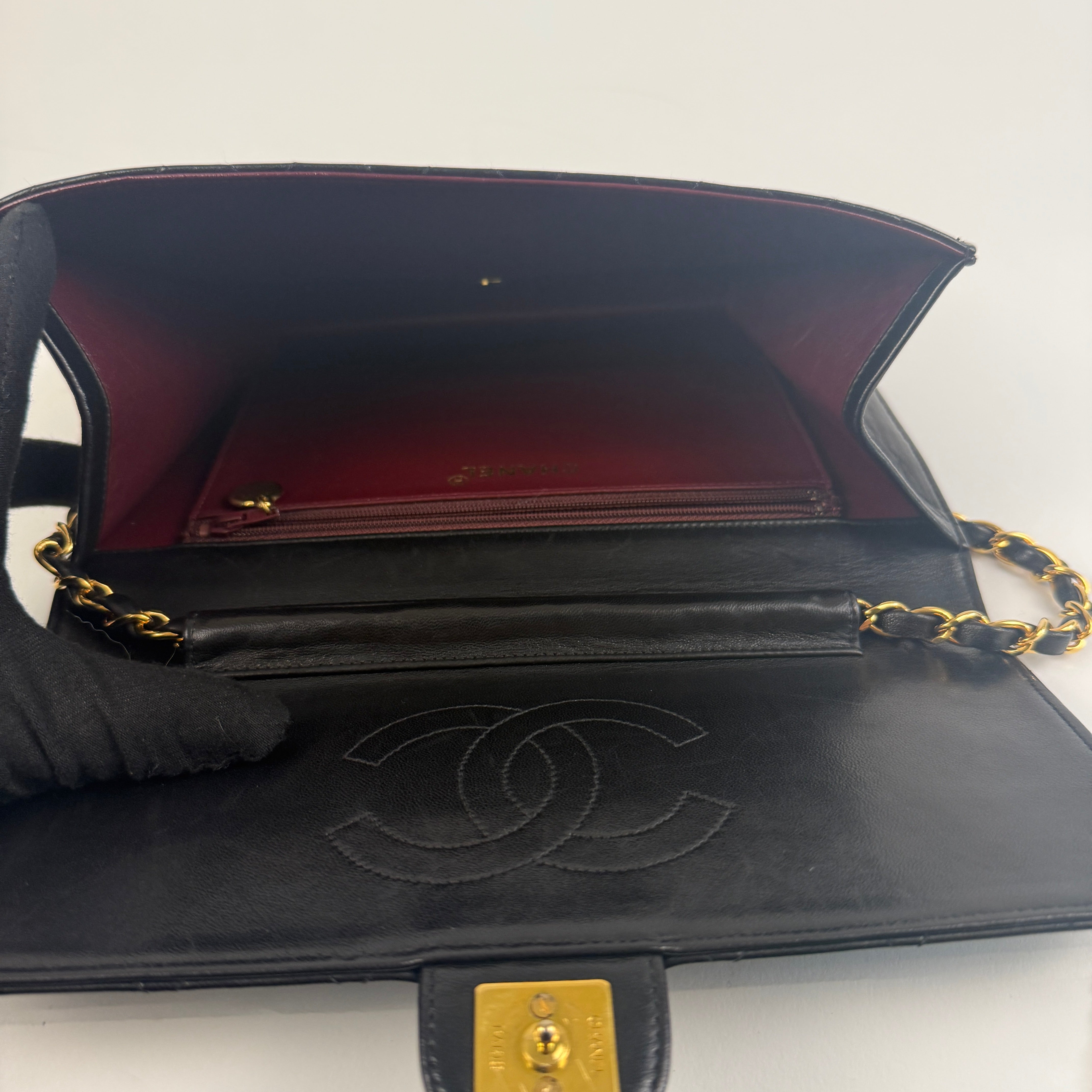 Vintage One Flap 24K Gold