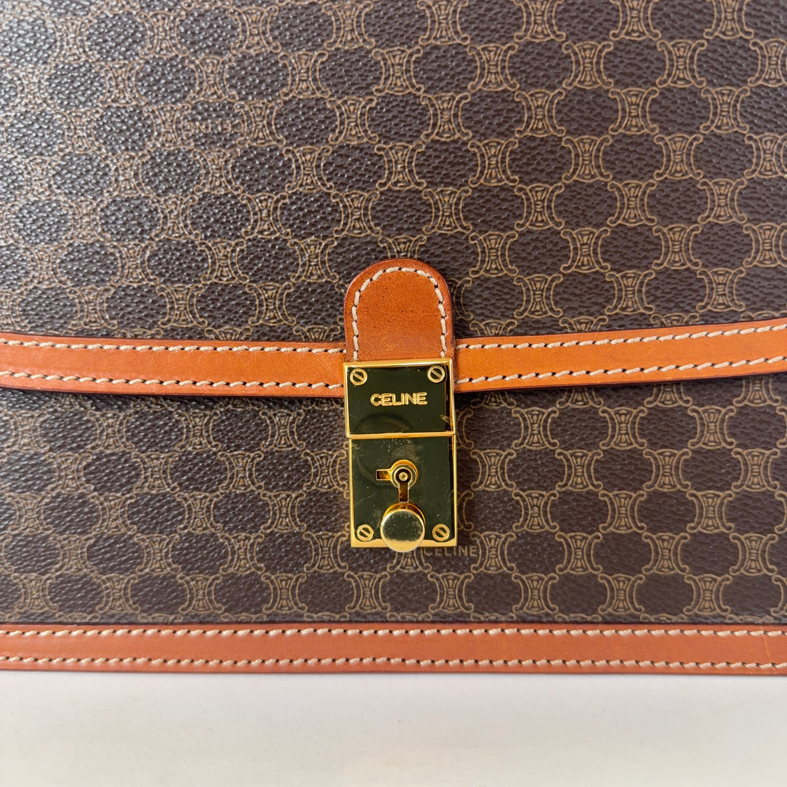 Macadam Clutch — Triomphe Canvas