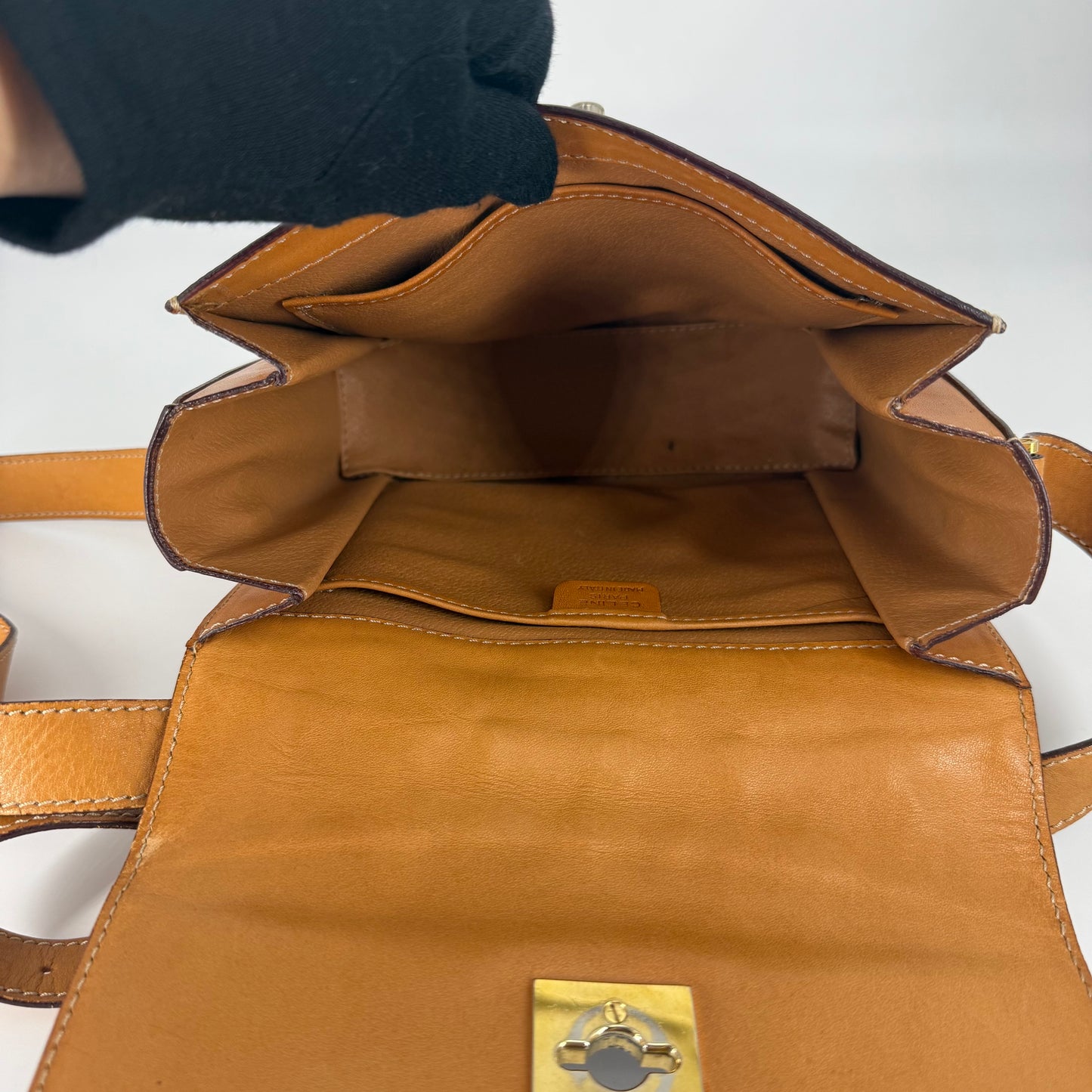 CELINE Macadam Crossbody Bag