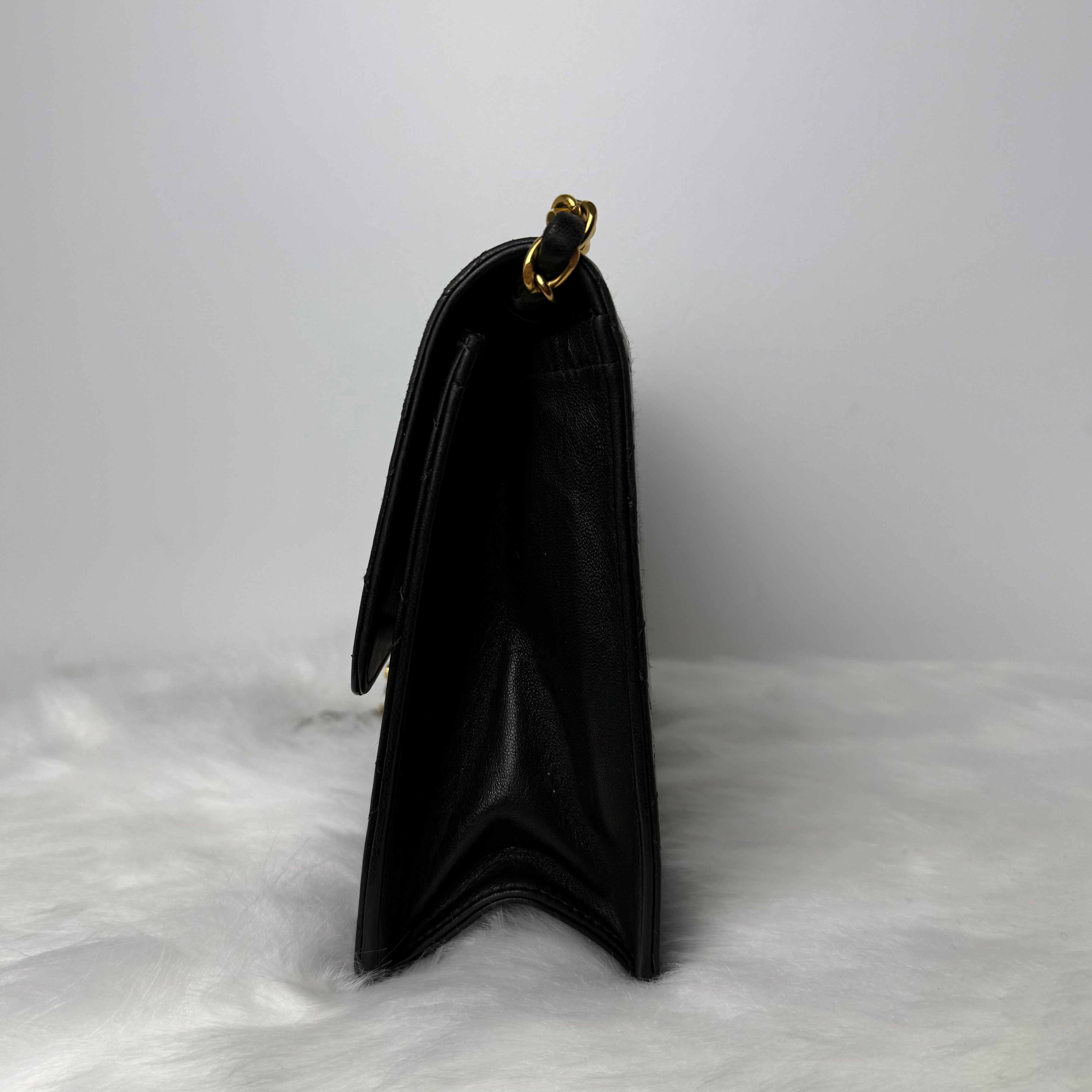 Vintage Flap Bag – 24K Gold