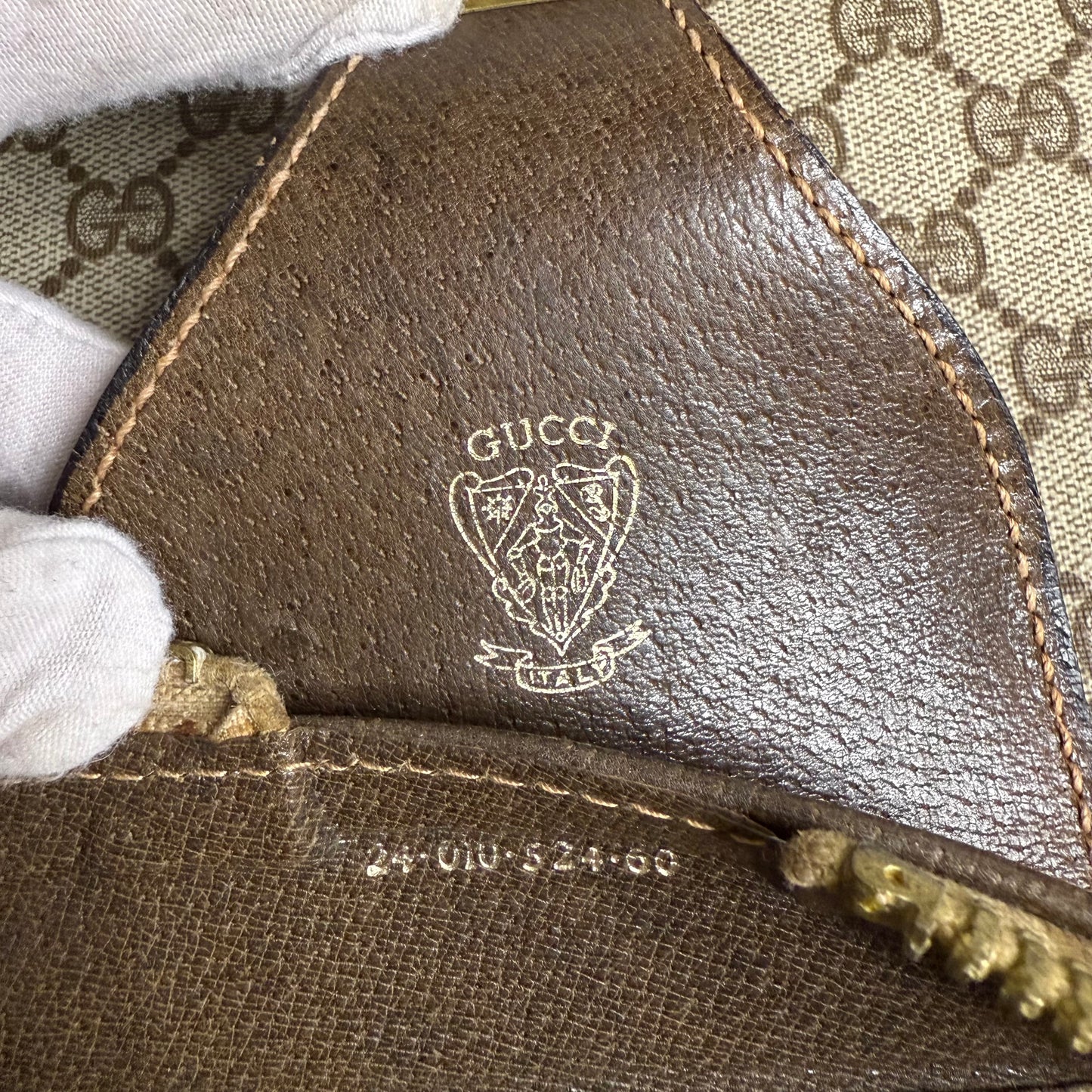 Gucci Web Supreme Suitcase