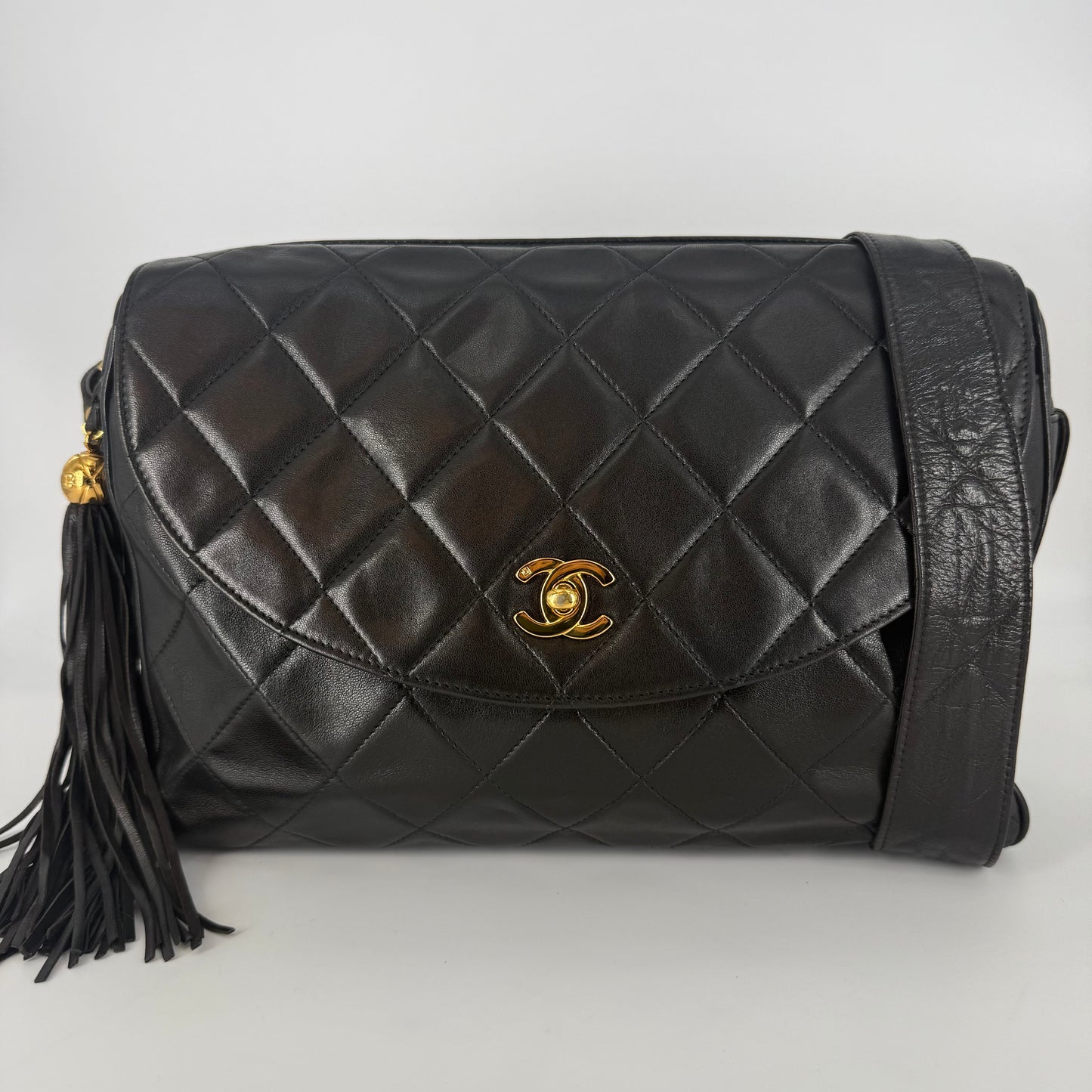 CHANEL Classic Quilted Flap Bag 24k Gold