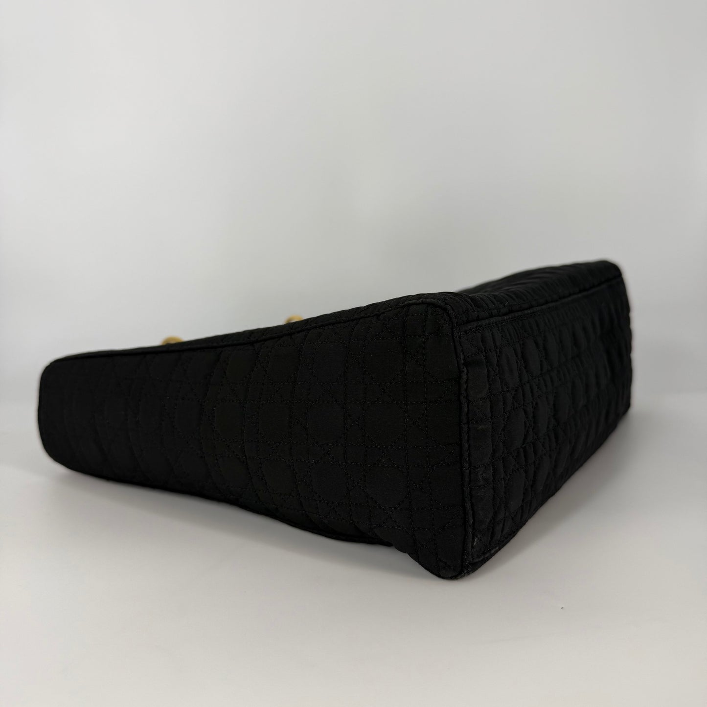 LADY DIOR Large – Black Nylon