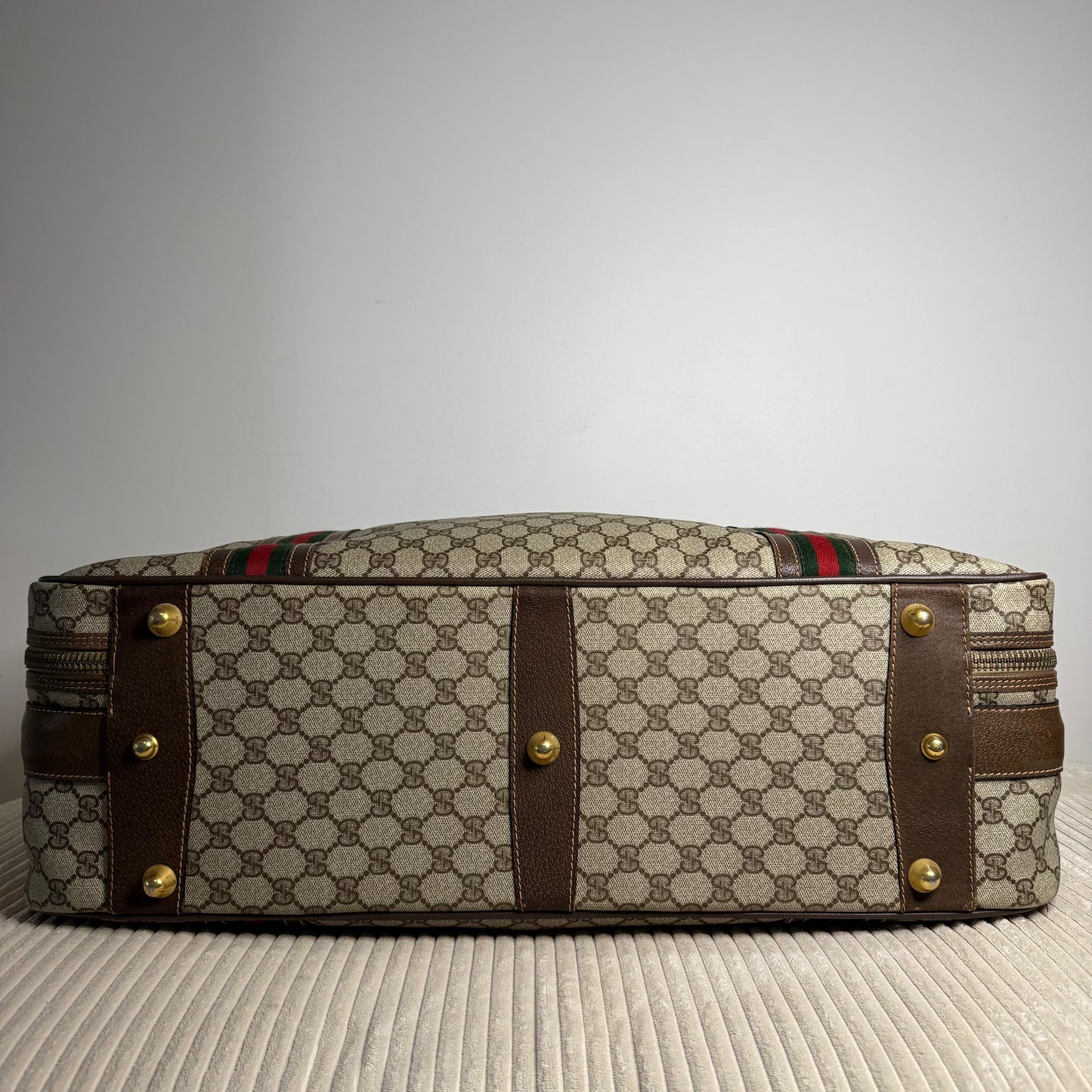 Gucci Web Supreme Suitcase