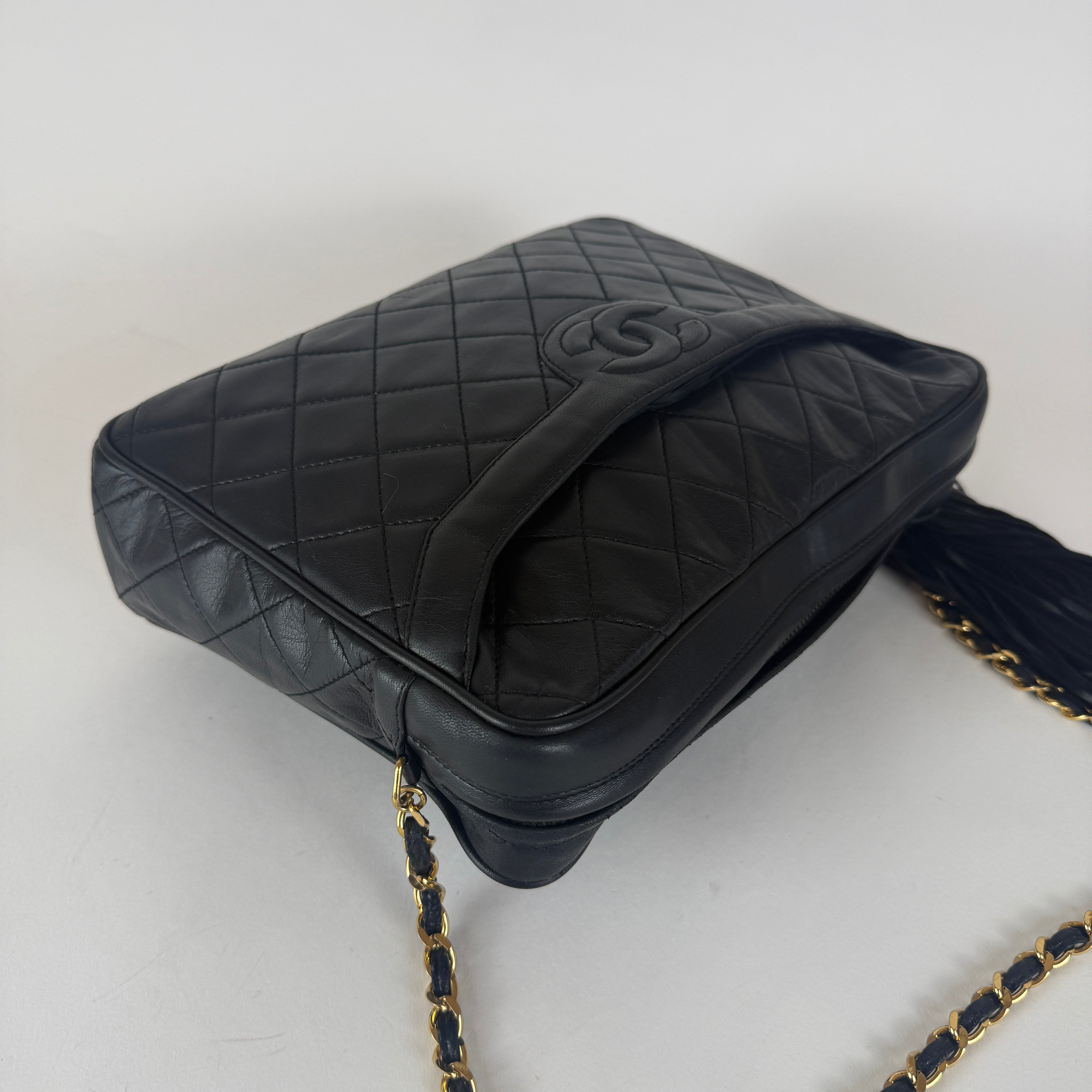 Vintage Camera Bag 24K Gold