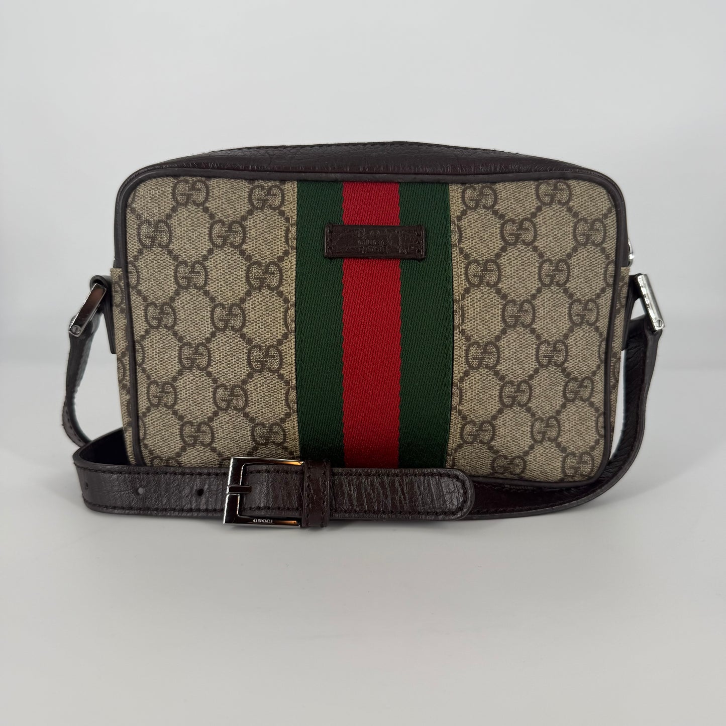 Gucci GG Supreme Web Crossbody