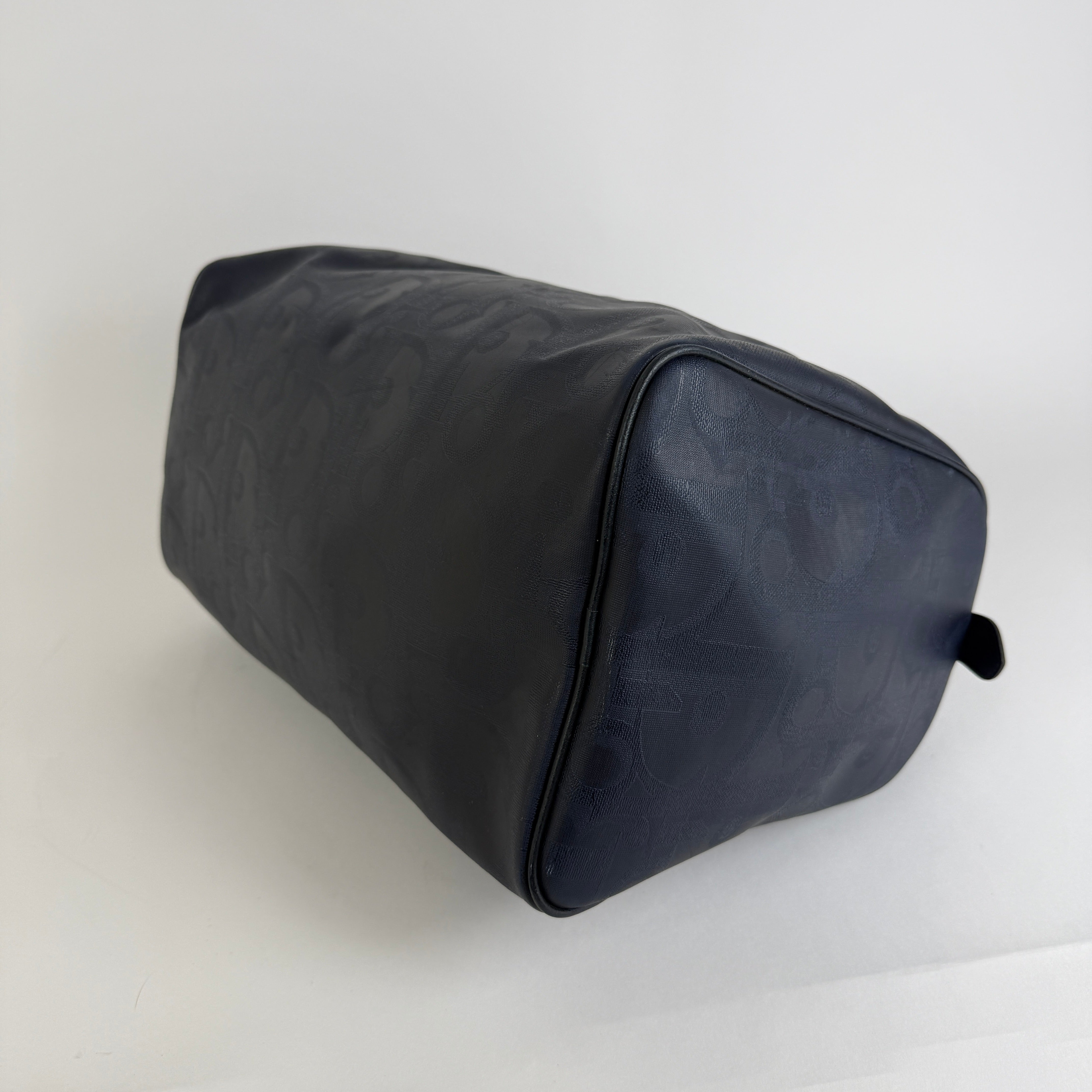Navy Boston Travel Bag