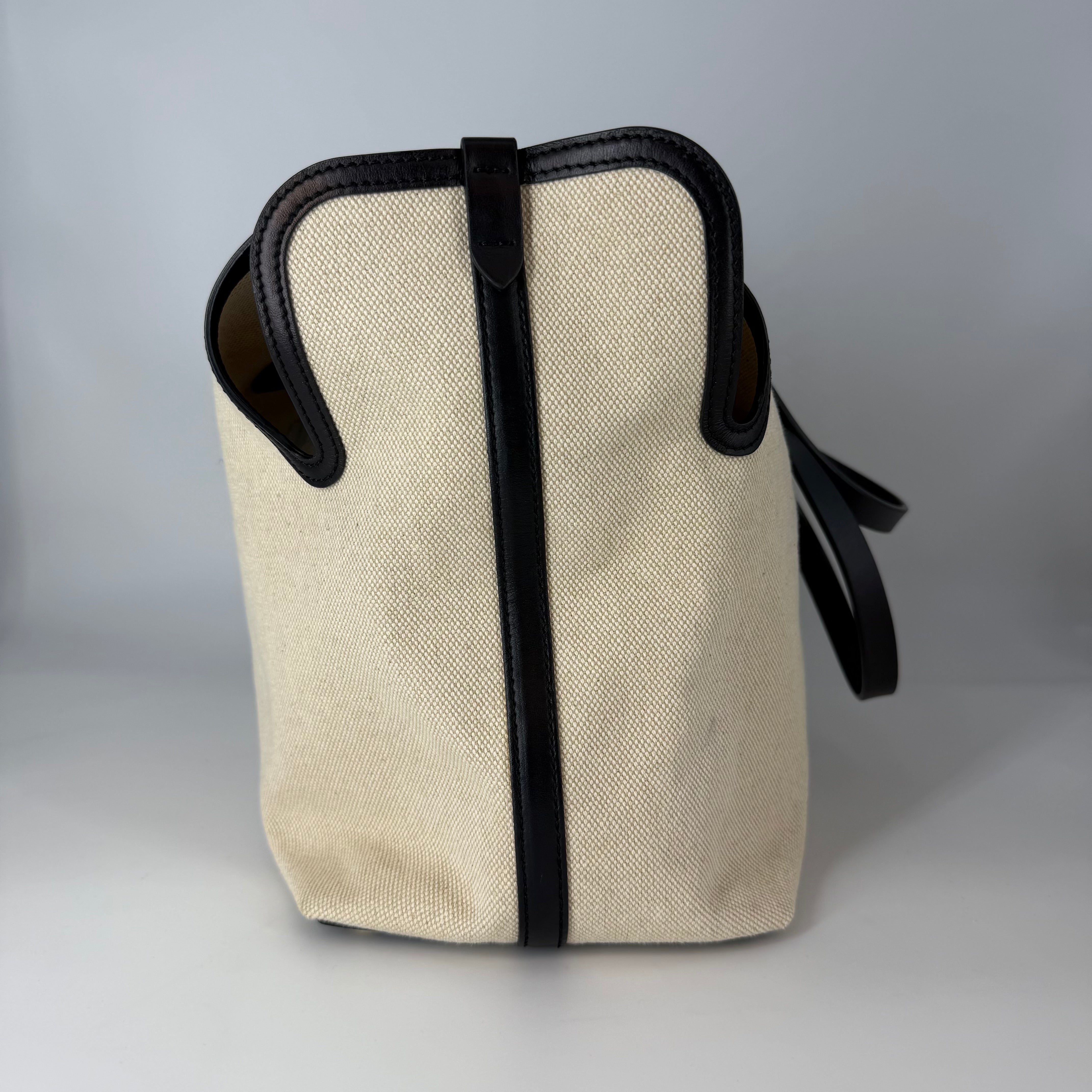 Canvas Tote Bag with Interior Pouch