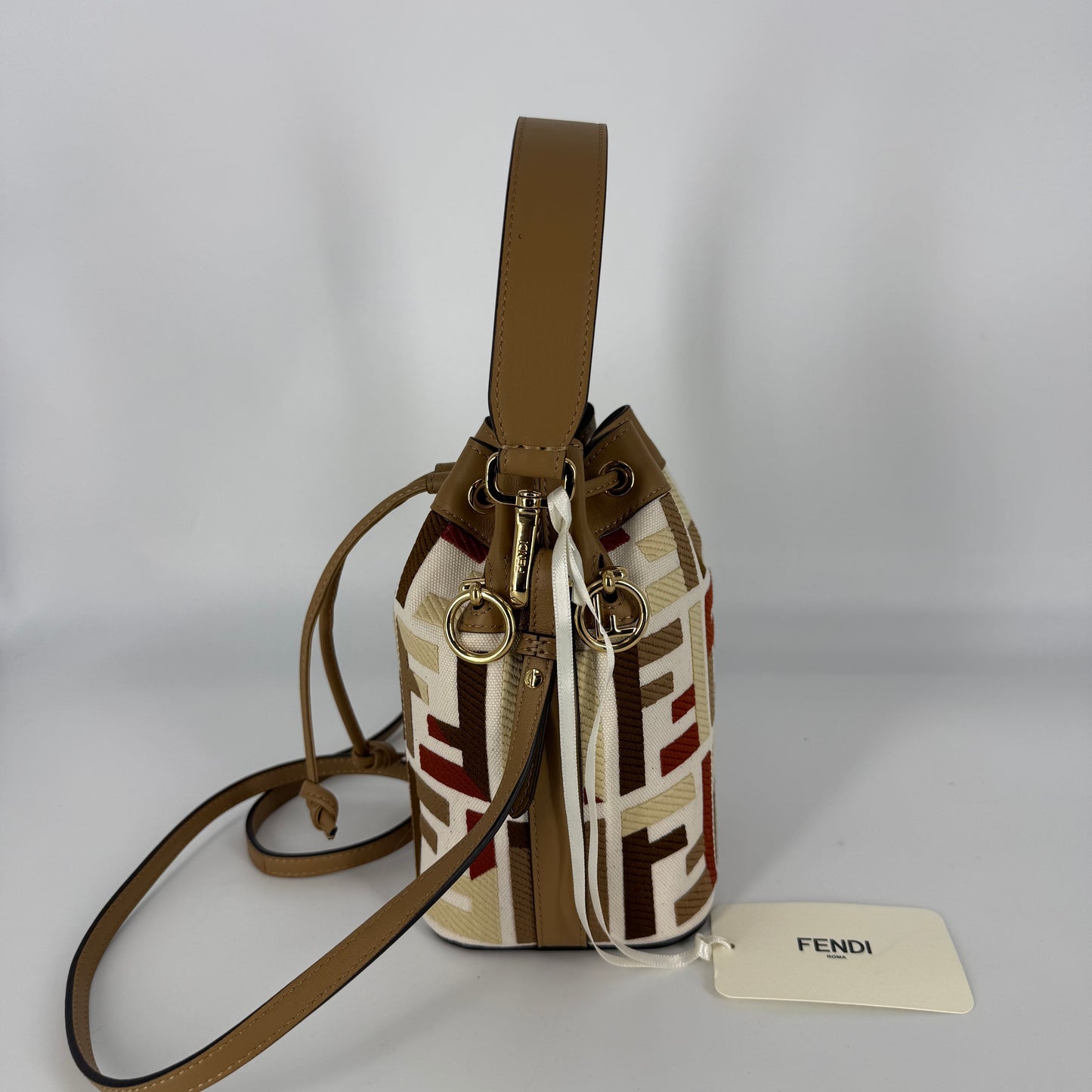 FENDI Mon Trésor Mini Bucket Bag
