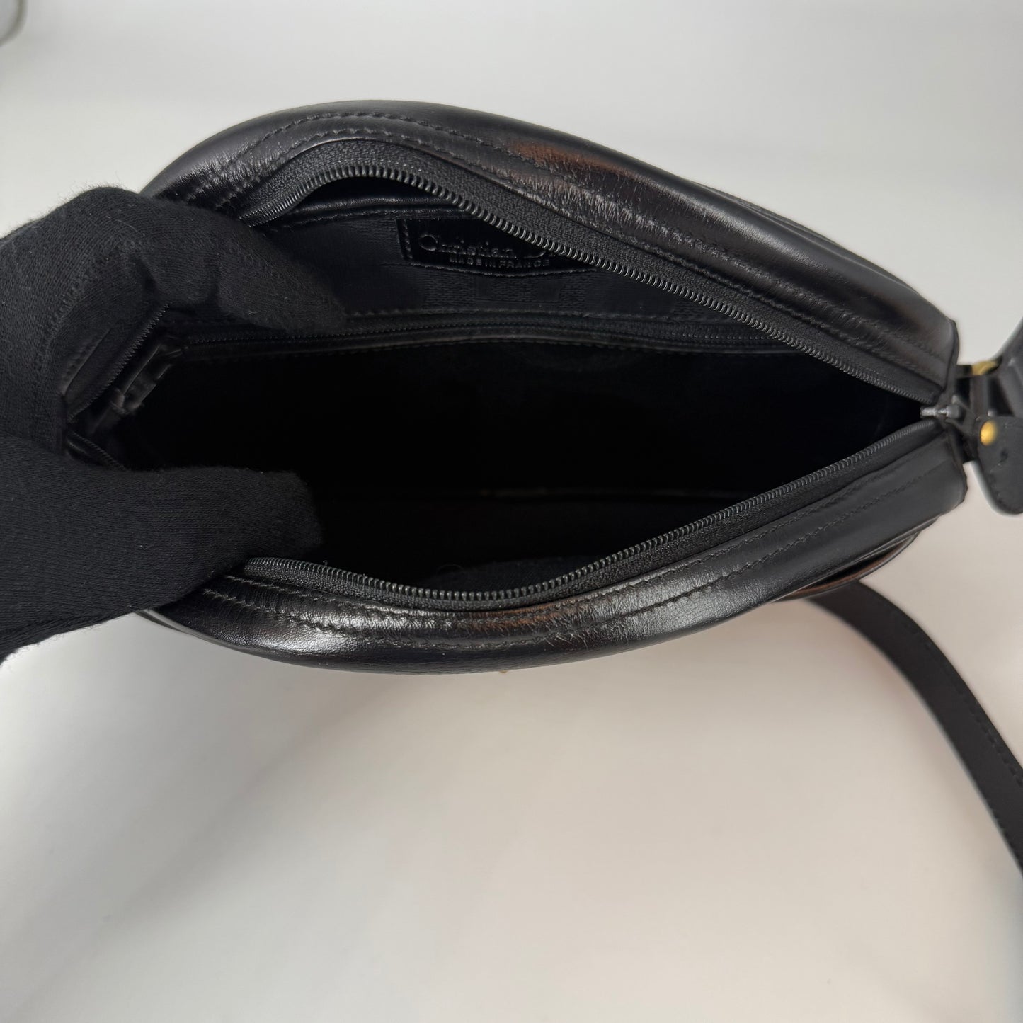 CHRISTIAN DIOR Black Crossbody Bag