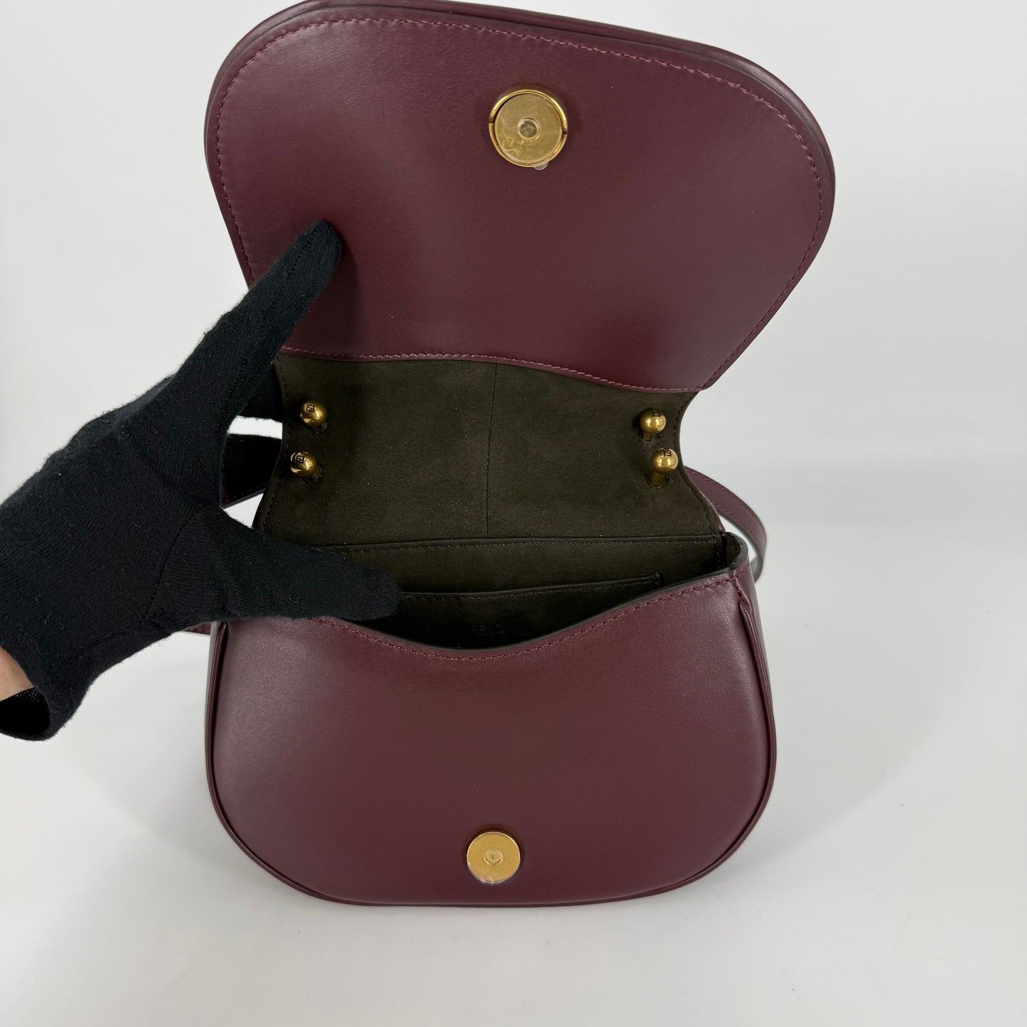 Fendi C’mon Small – Plum Leather