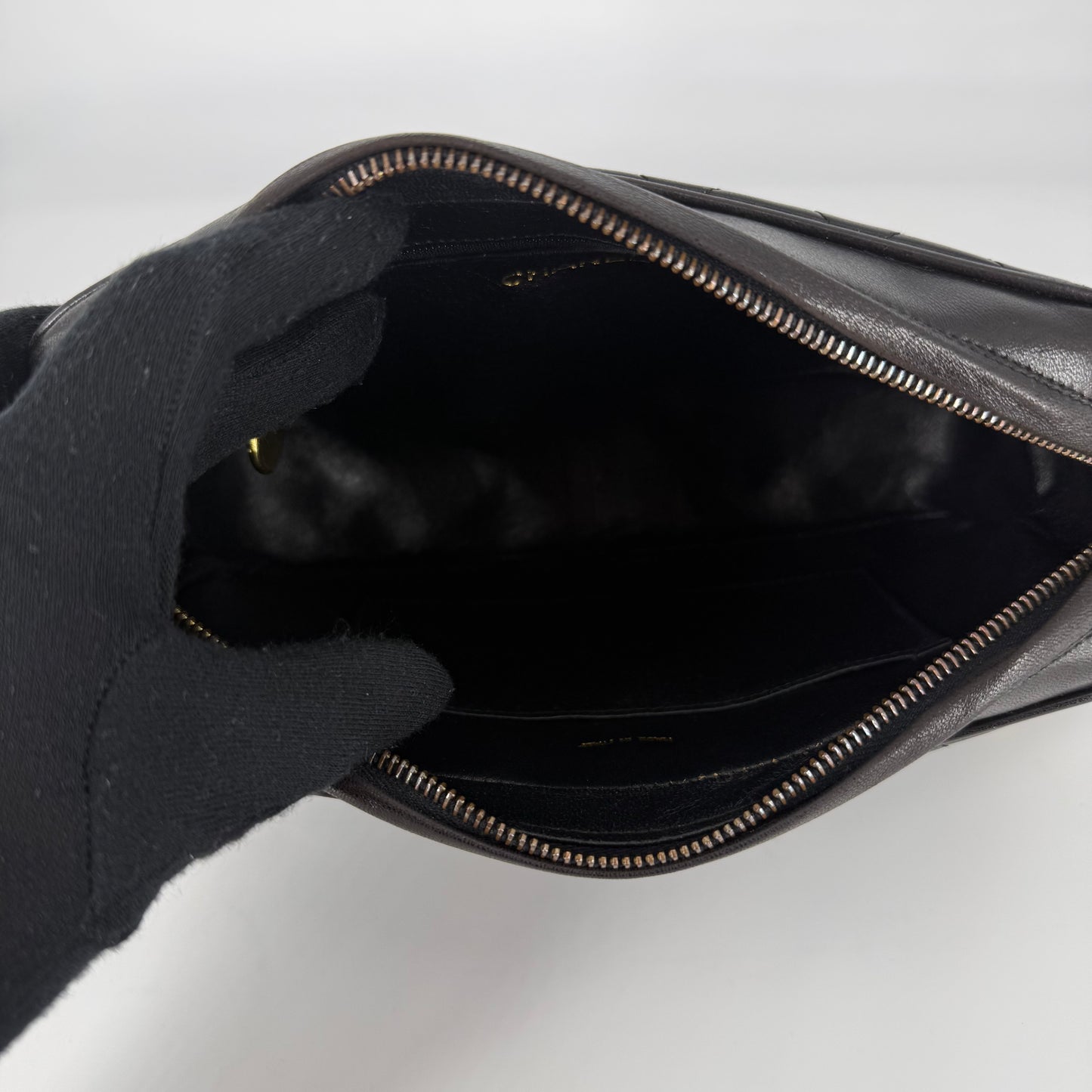 CHANEL Vintage 24-Karat Gold Camera Bag