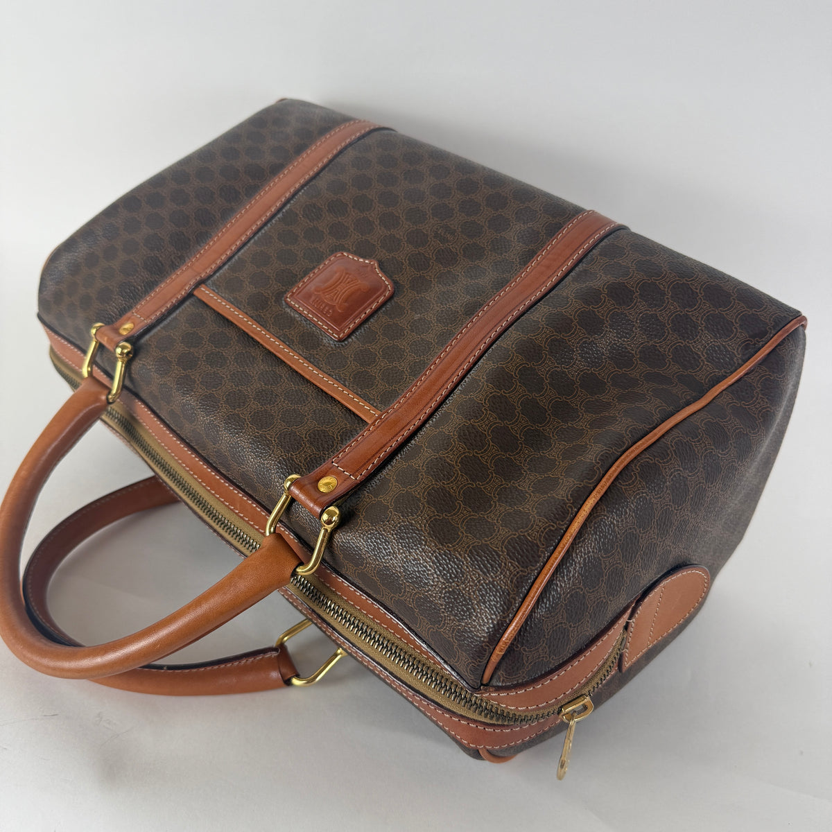 Vintage Boston Bag — Macadam Canvas