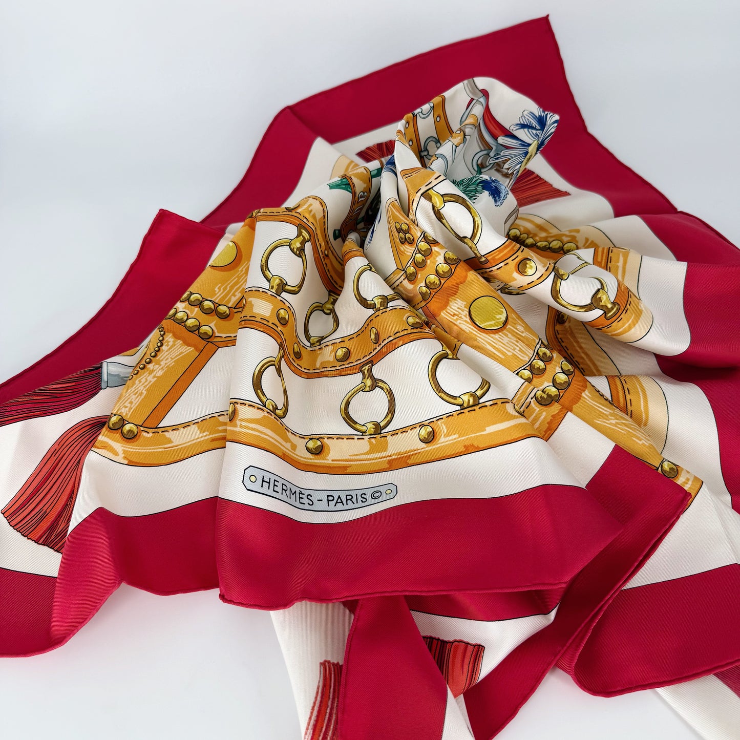 HERMES Carré 90 “Aux Champs”