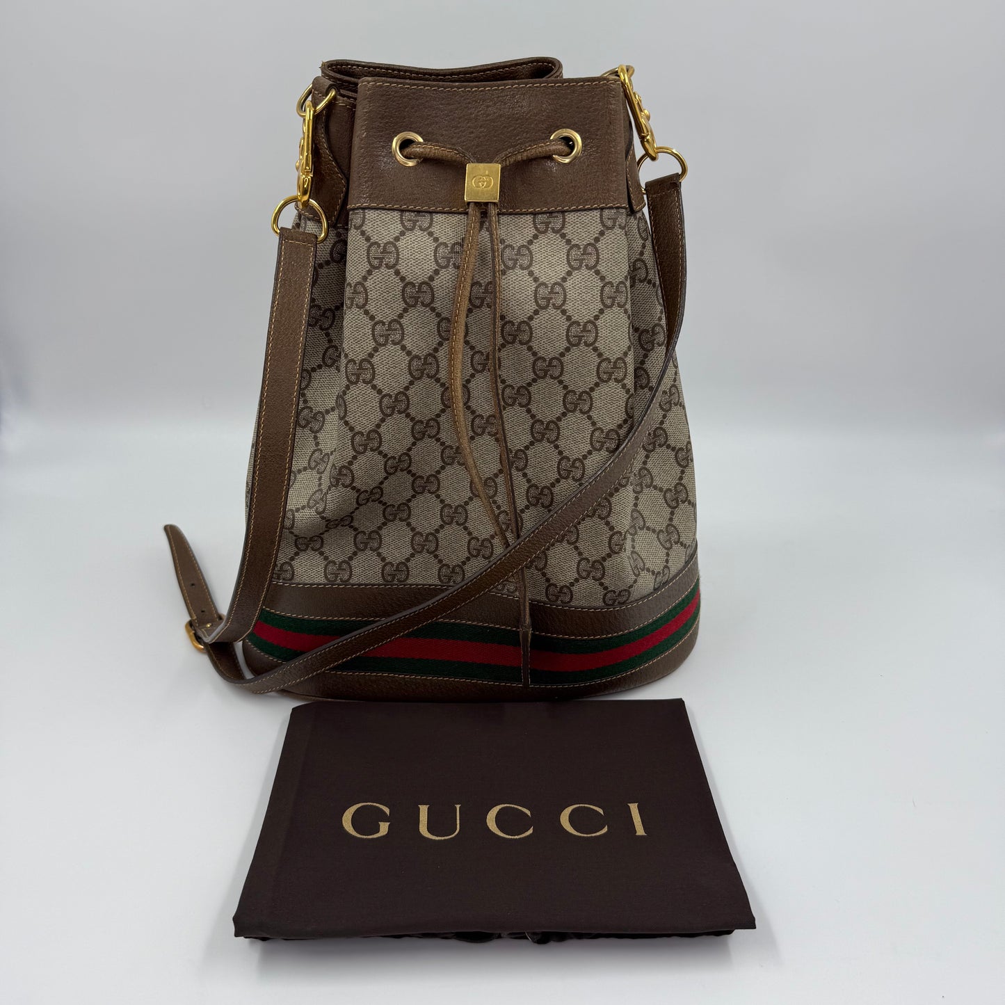 Gucci – GG Supreme Web Sherry