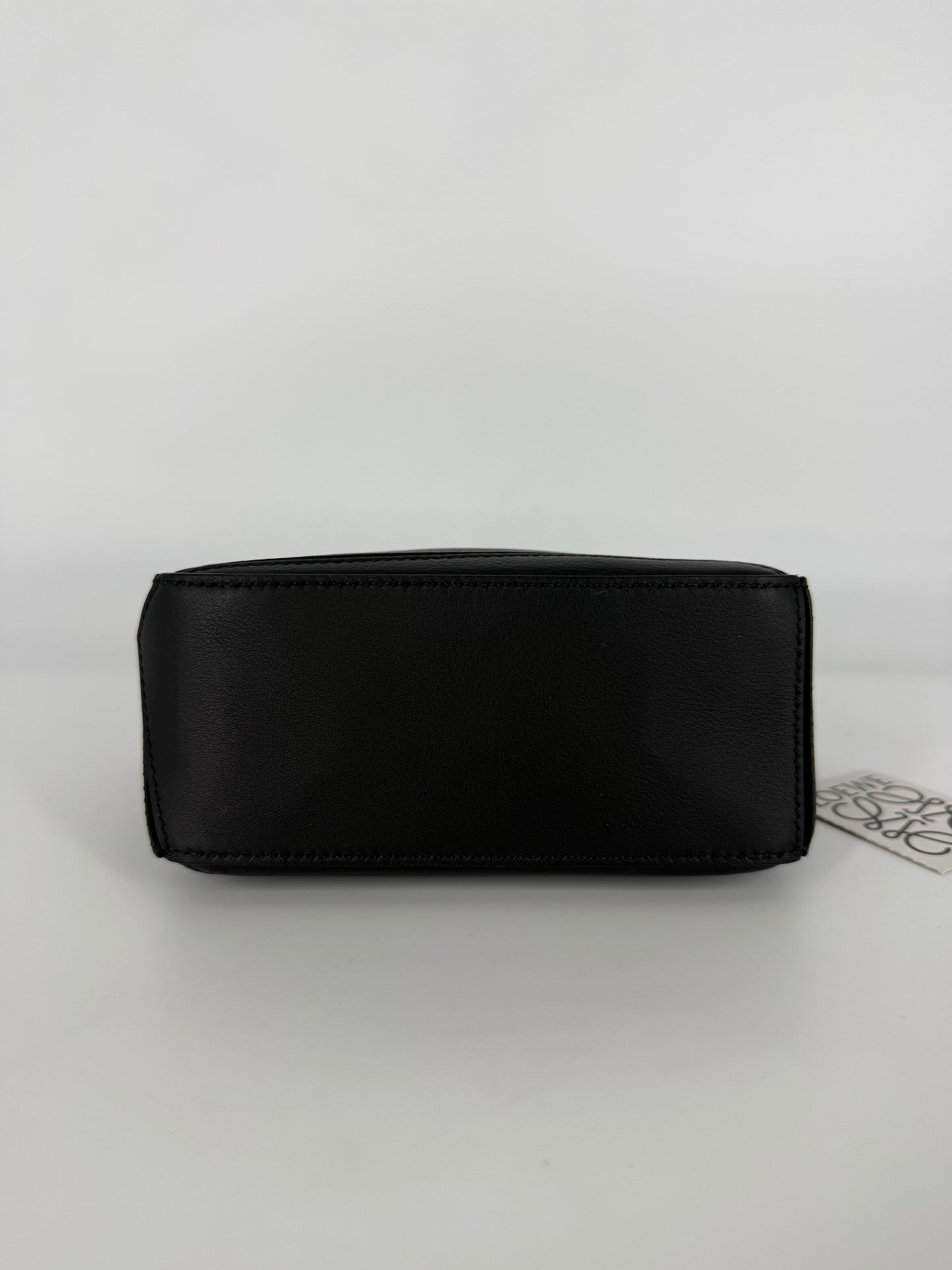 LOEWE Mini Puzzle – Black Leather