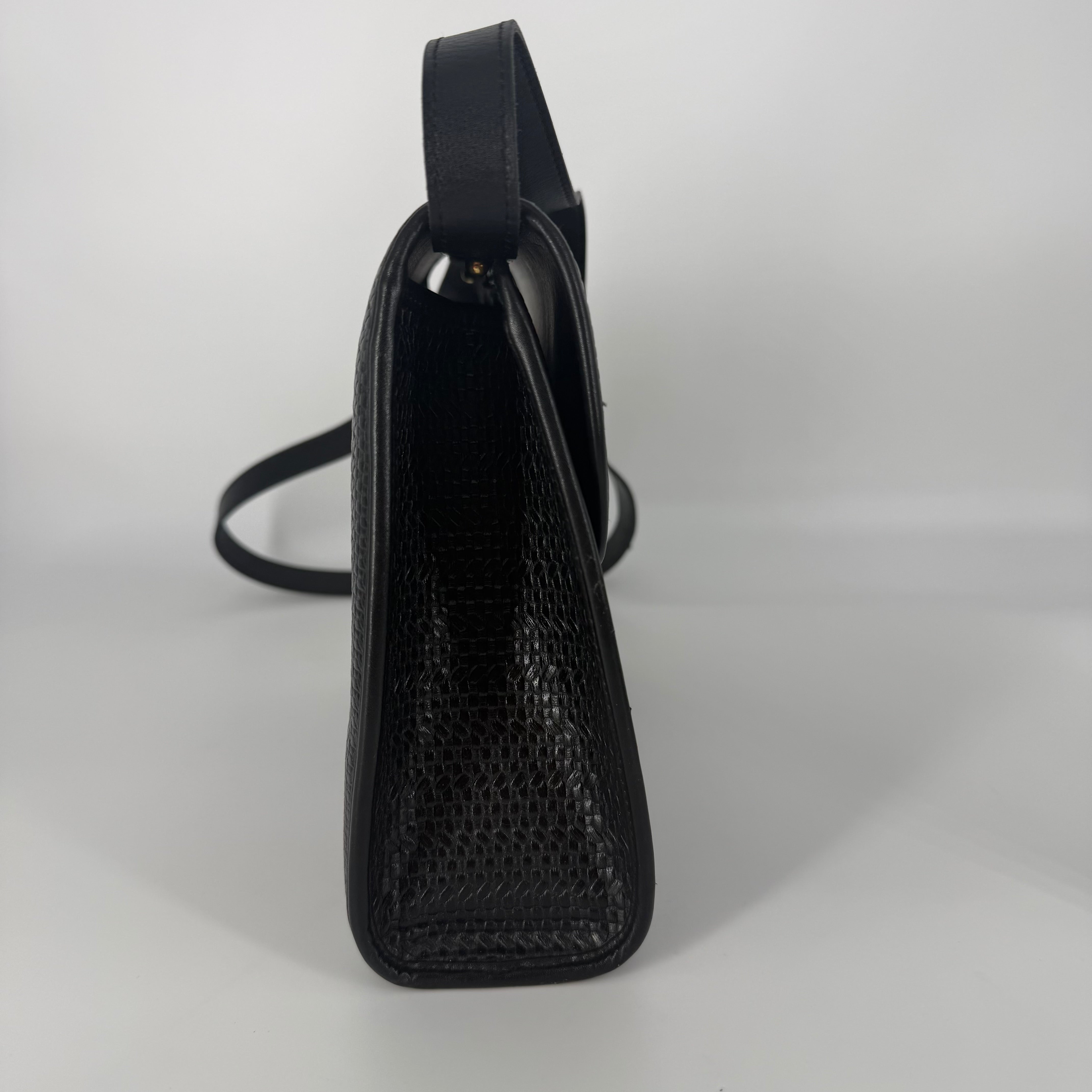 Woven Leather Bag