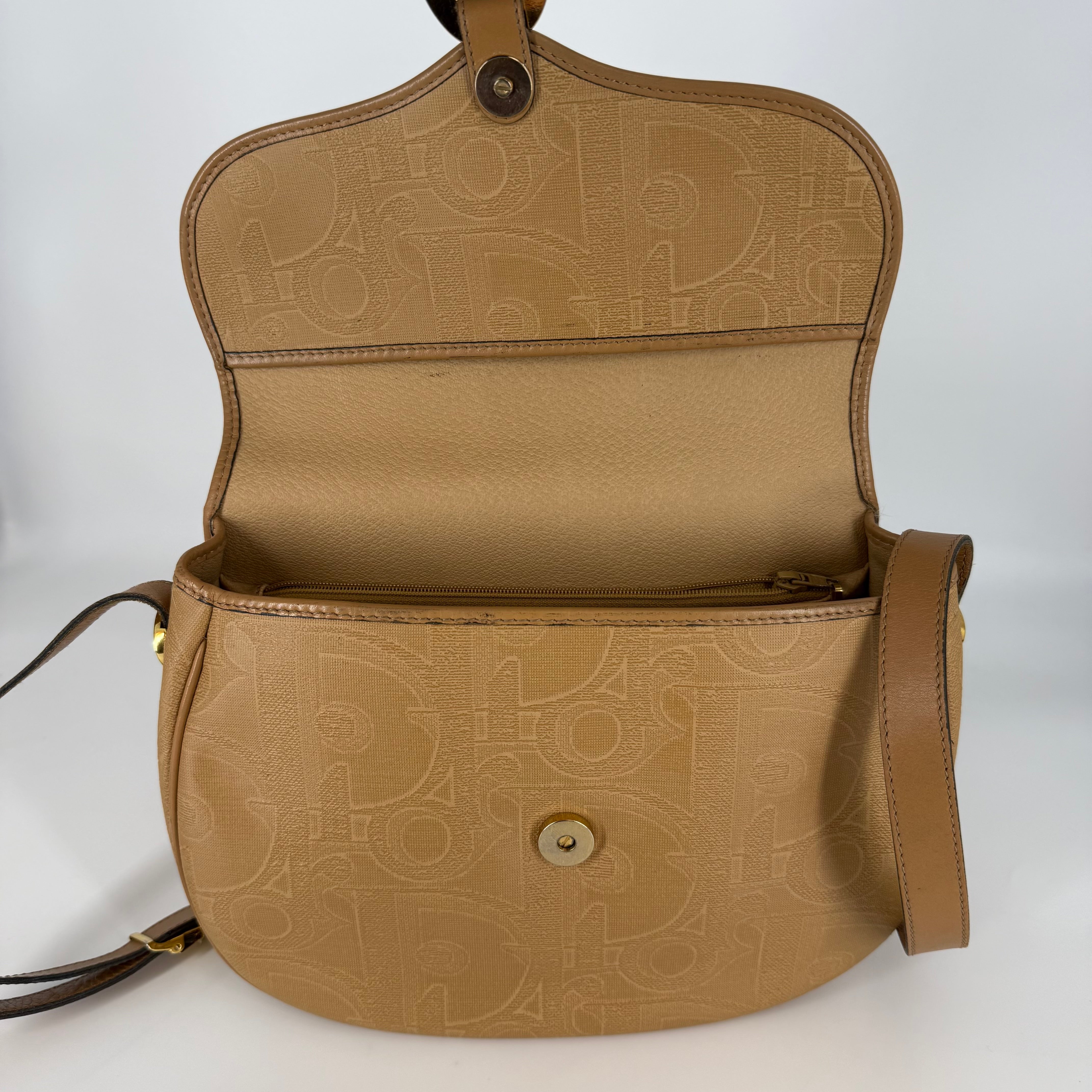 Beige Crossbody Bag