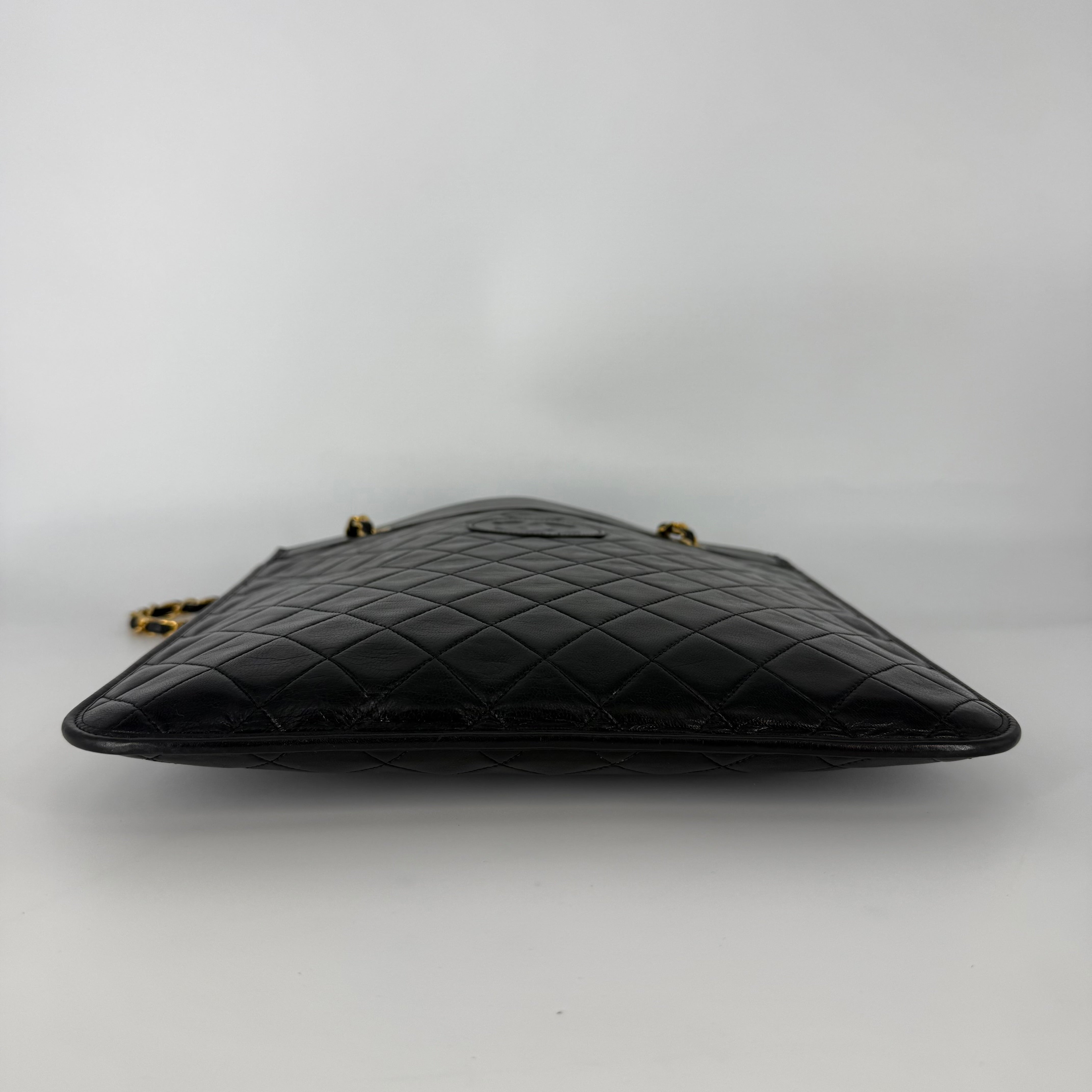 Lambskin Tote Black