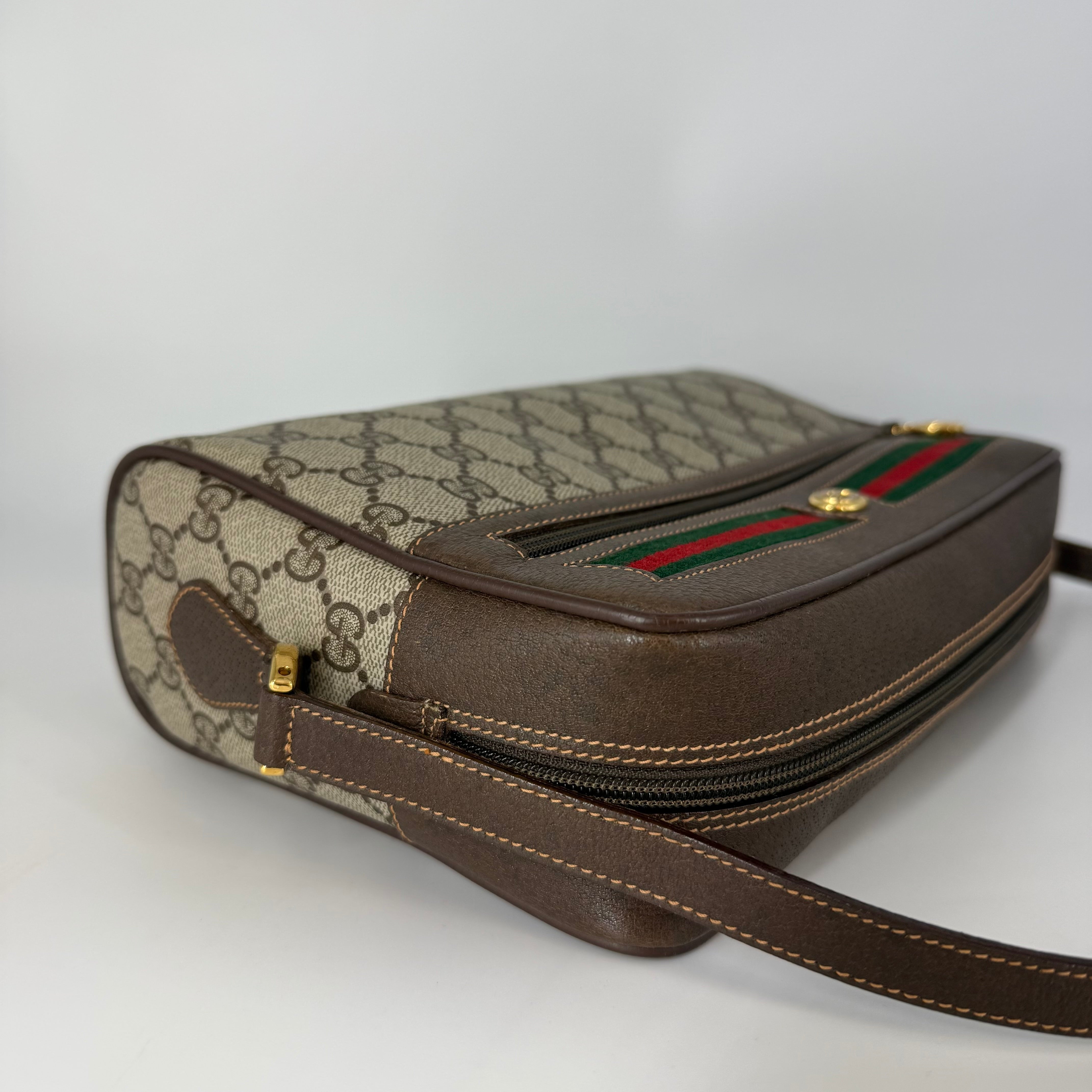 Crossbody Brown GG Canvas