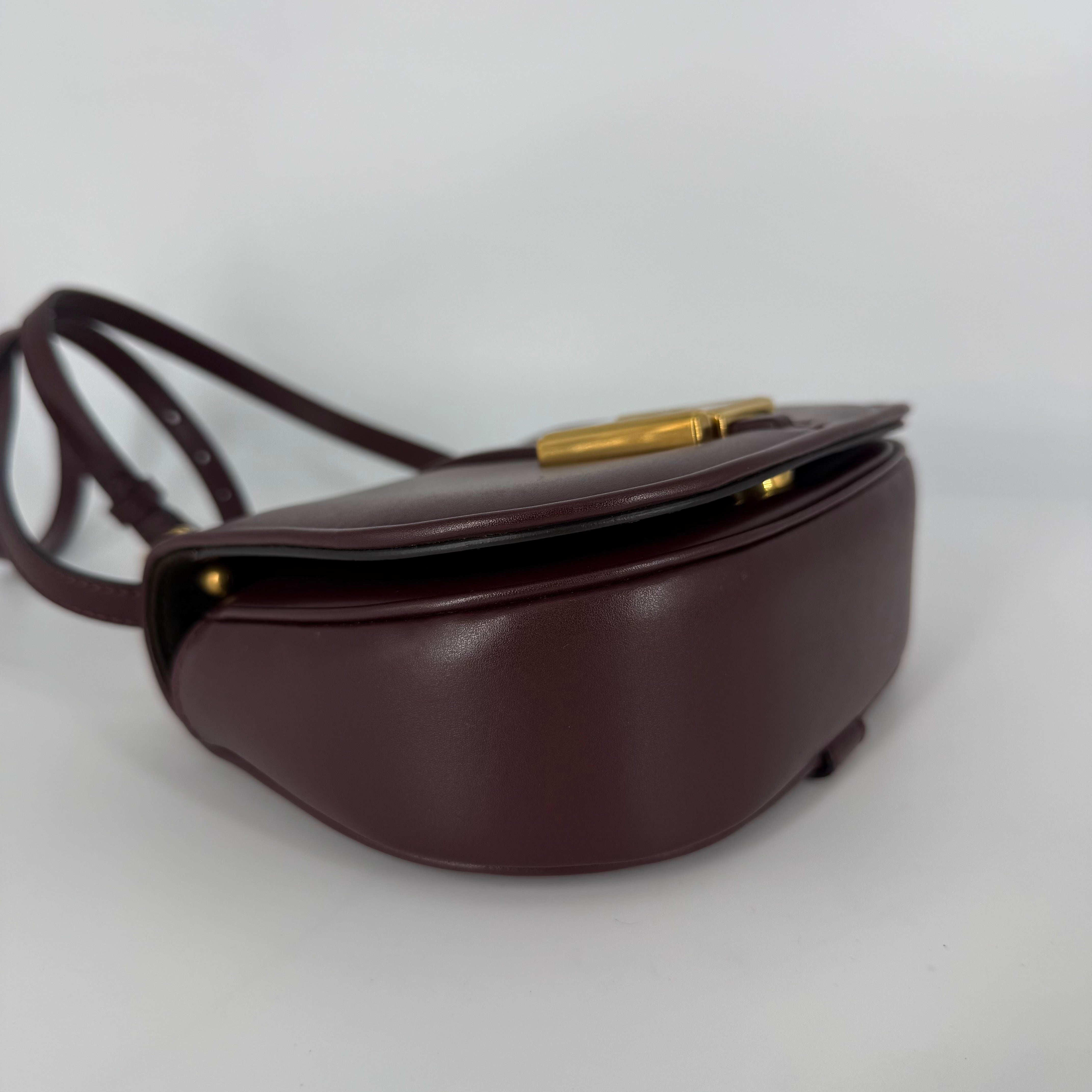 C’mon Small – Plum Leather